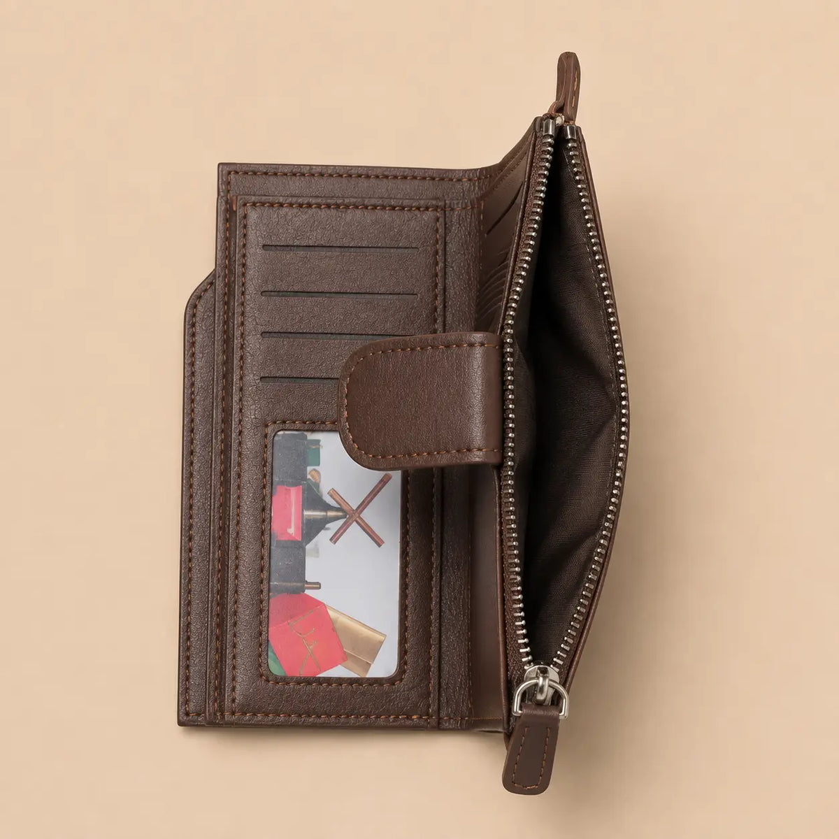 Casewell Slim Zip Wallet